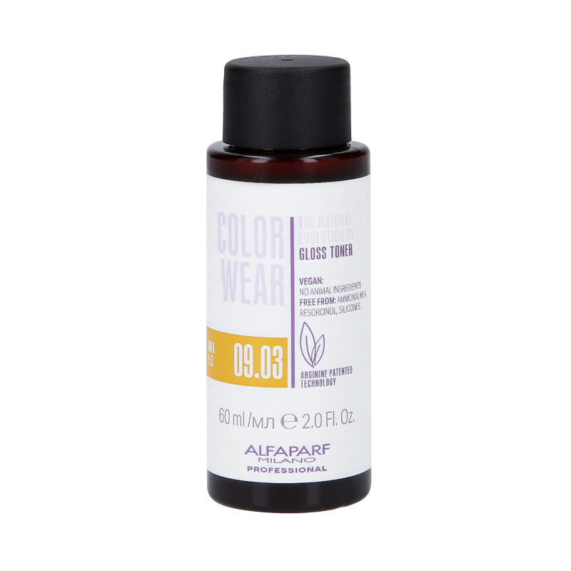 ALFAPARF COLOR WEAR GLOSS Toner do włosów bez amoniaku 60 ml #17
