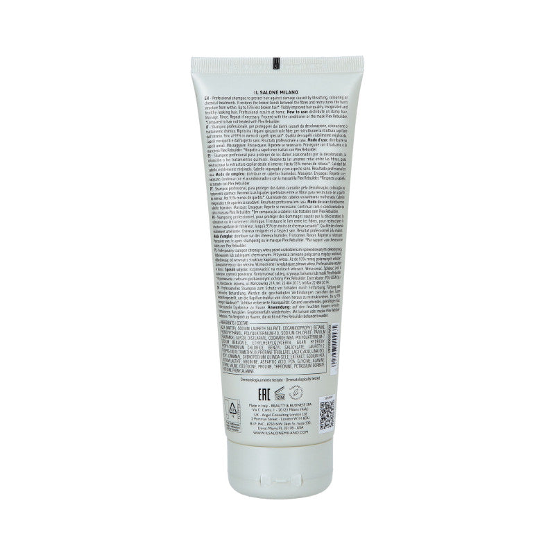 ALFAPARF IL SALONE MILANO PLEX REBUILDER Szampon odbudowujący włosy po zabiegach chemicznych 250 ml #2