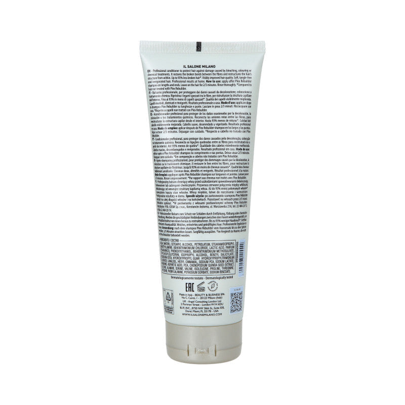 ALFAPARF IL SALONE MILANO PLEX REBUILDER Wzmacniająca odżywka do włosów po zabiegach chemicznych 250 ml #2