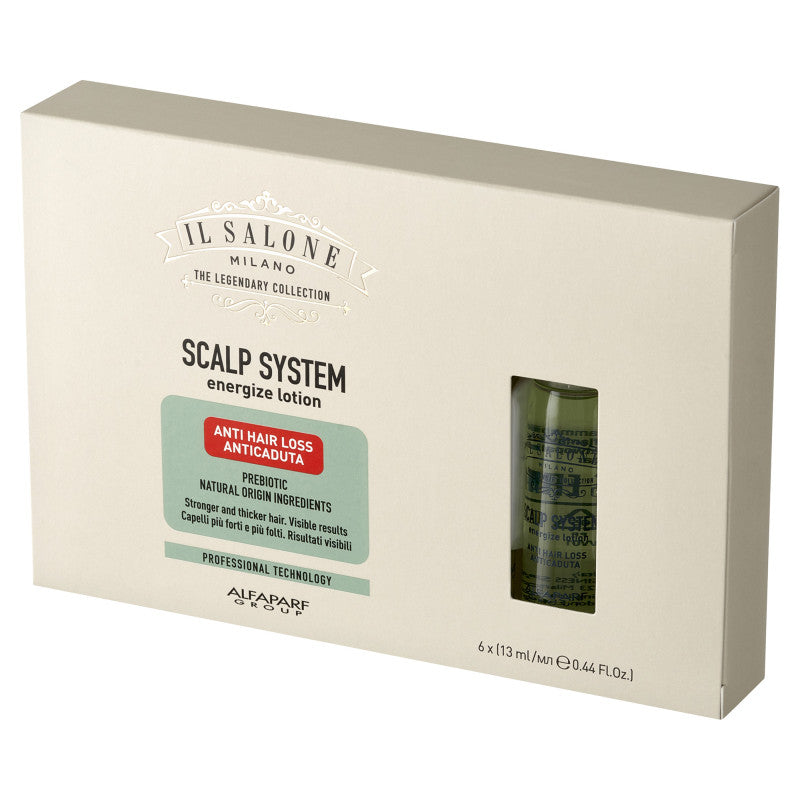 ALFAPARF IL SALONE MILANO SCALP SYSTEM ENERGIZE Ampułki do włosów osłabionych i nadmiernie wypadających 6x13 ml #2
