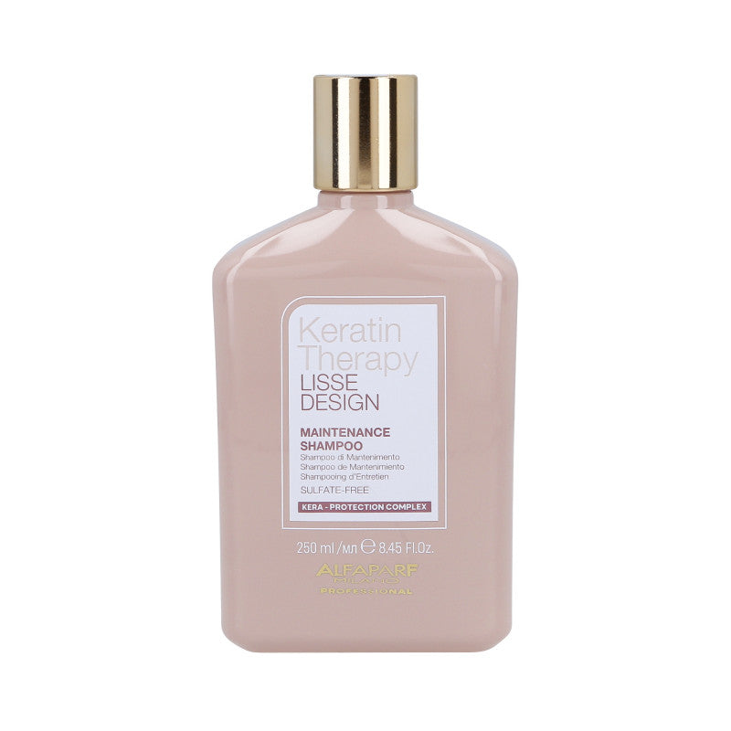 ALFAPARF LISSE DESIGN KERATIN THERAPHY Szampon po keratynowym prostowaniu włosów 250 ml