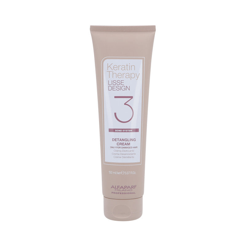 ALFAPARF LISSE DESIGN KERATIN THERAPY BOND SYSTEM Krem ułatwiający rozczesywanie włosów 150 ml