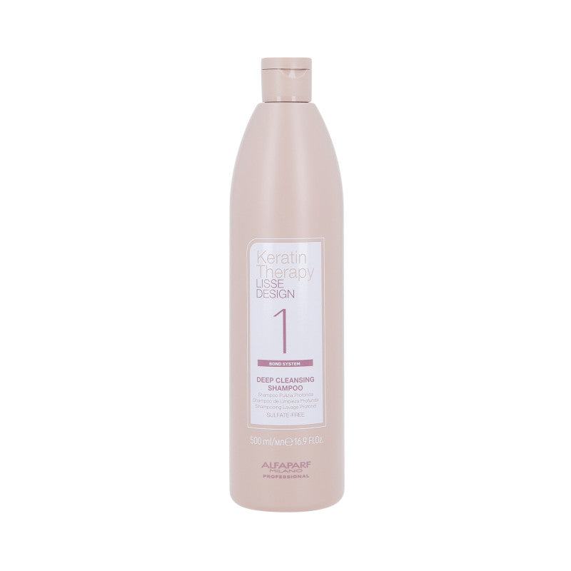 ALFAPARF LISSE DESIGN KERATIN THERAPY Szampon głęboko oczyszczający 500 ml