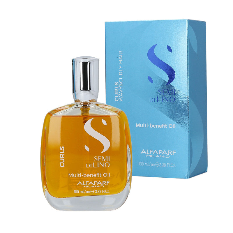 ALFAPARF SEMI DI LINO CURLS Olejek do włosów kręconych 100 ml