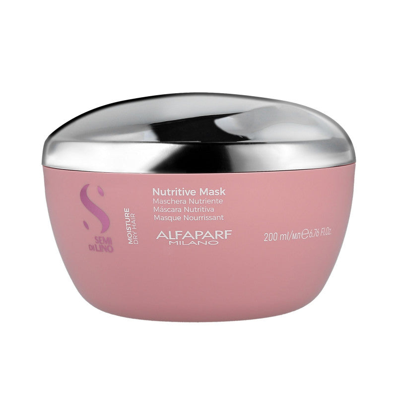 ALFAPARF SEMI DI LINO MOISTURE Odżywcza maska do włosów suchych 200 ml