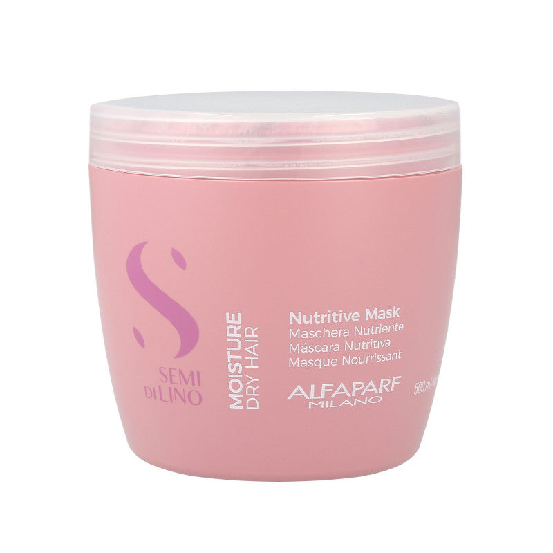 ALFAPARF SEMI DI LINO MOISTURE Odżywcza maska do włosów suchych 500 ml
