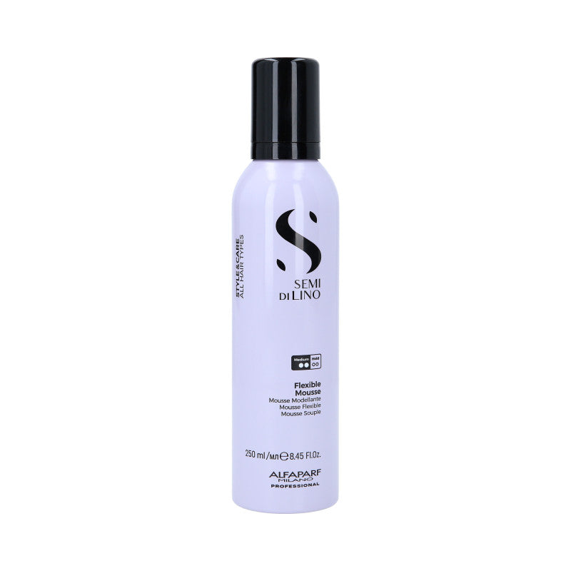 ALFAPARF SEMI DI LINO STYLE&CARE Elastyczna pianka do włosów 250 ml
