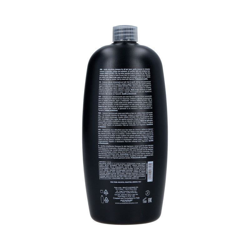 ALFAPARF SEMI DI LINO SUBLIME Oczyszczająco-detoksykujący szampon dla każdego rodzaju włosów 1000 ml #2