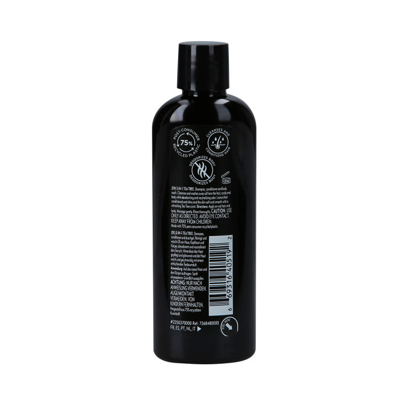 AMERICAN CREW TEA TREE Szampon do włosów, odżywka i żel pod prysznic 3w1 100 ml #2