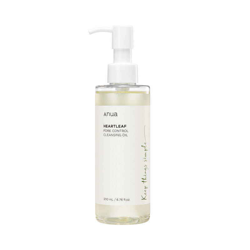 ANUA HEARTLEAF Oczyszczający olejek do mycia twarzy 200 ml