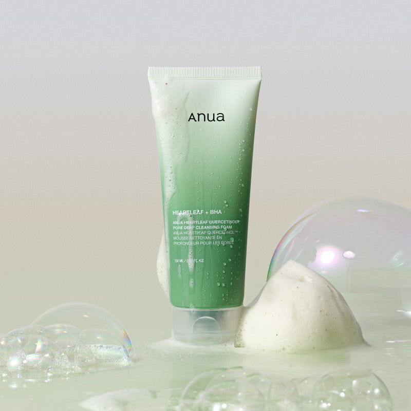 ANUA HEARTLEAF QUERCETINOL Oczyszczająca pianka do mycia dla skóry tłustej i mieszanej 150 ml #2