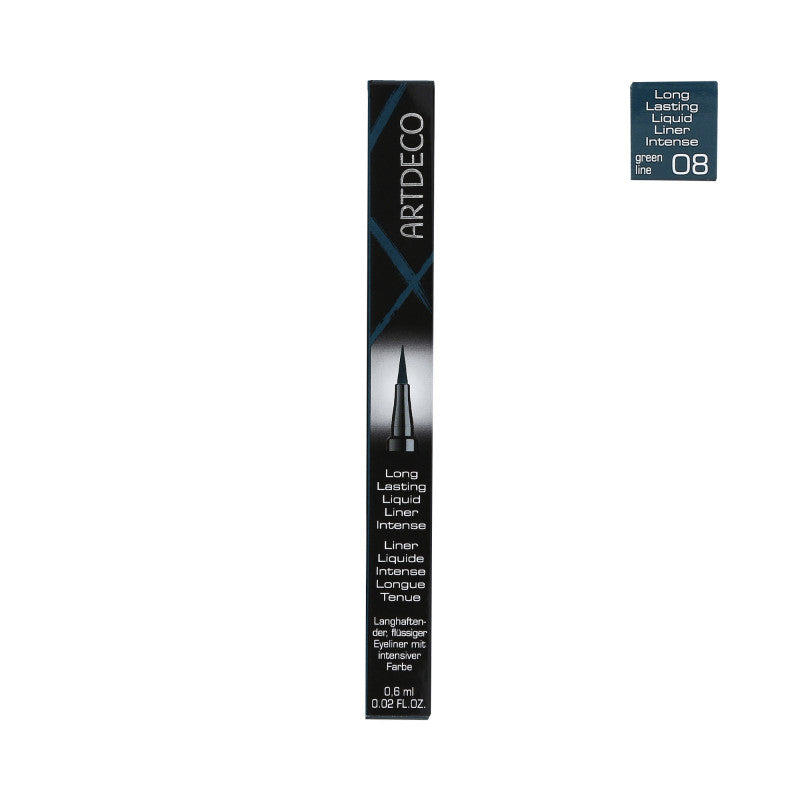 ARTDECO LONG LASTING LIQUID LINER INTENSE Płynny intensywny eyeliner w pisaku 08 Green 0,6 ml