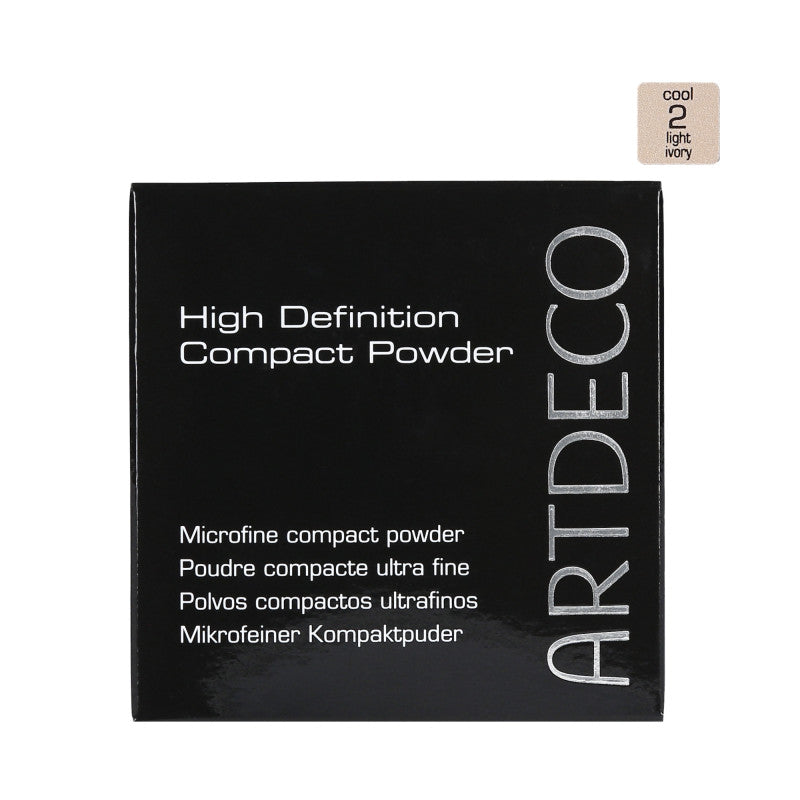 ARTDECO Puder do twarzy w kompakcie 2 Light Ivory 10 g