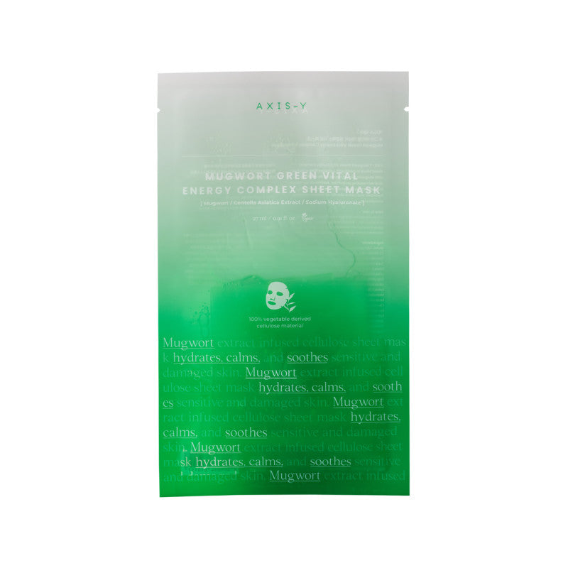 AXIS-Y MUGWORT Maska w płachcie z 61% ekstraktem z bylicy 27 ml