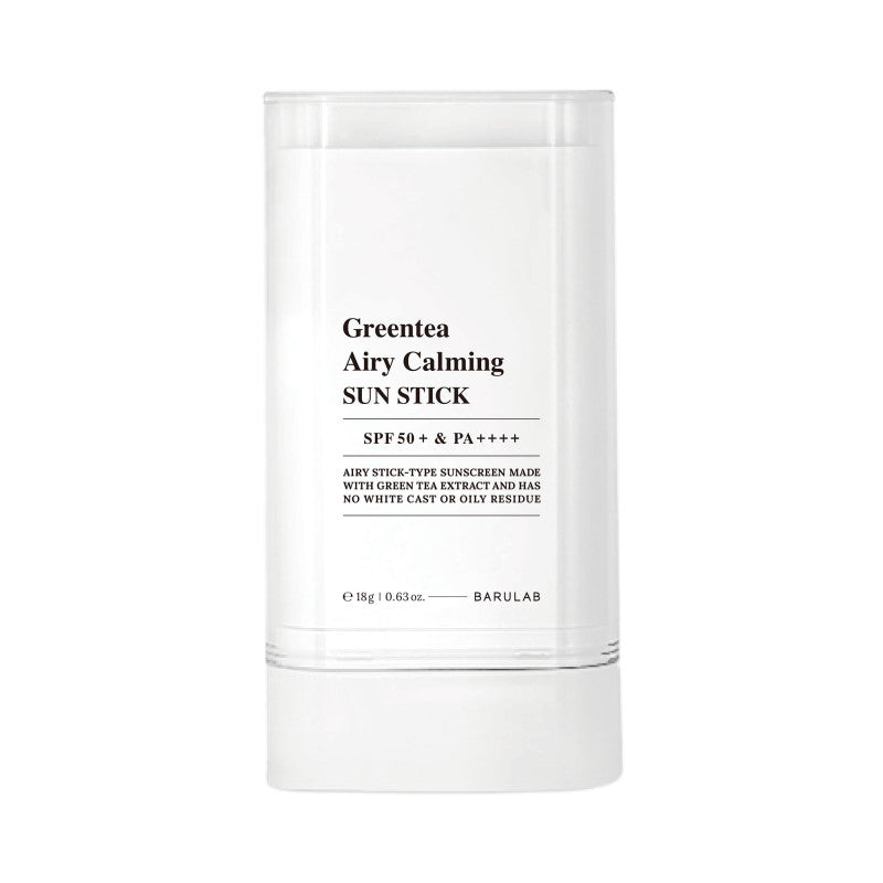 BARULAB GREENTEA SPF 50+ PA++++ Krem przeciwsłoneczny w sztyfcie z zieloną herbatą 18 g