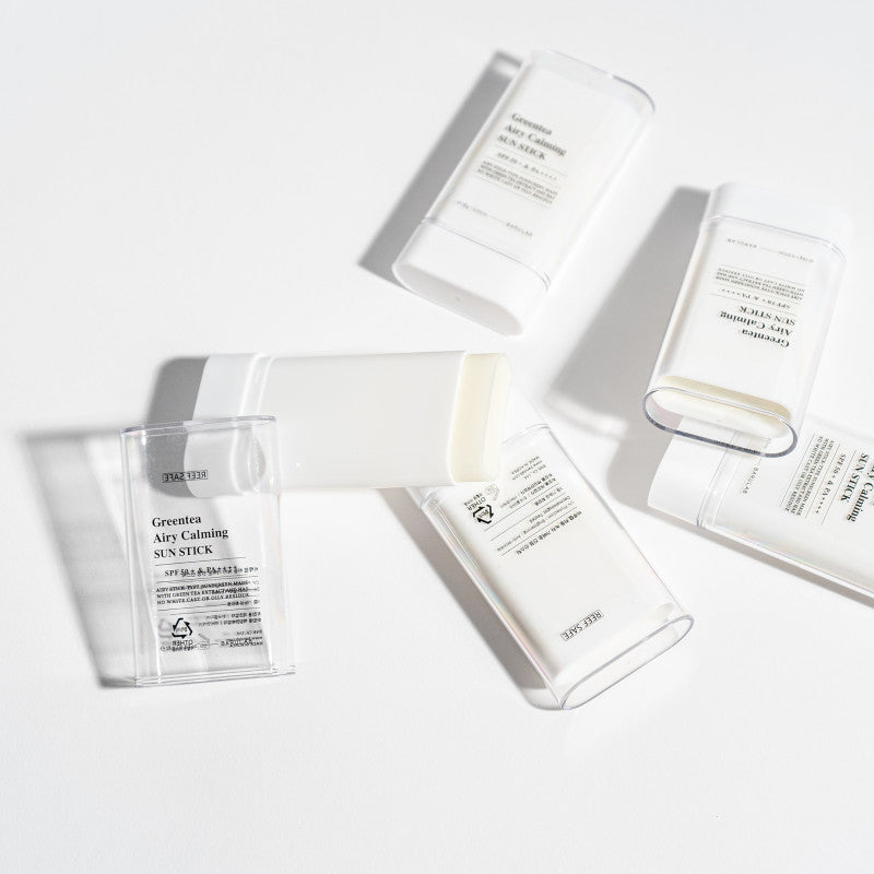 BARULAB GREENTEA SPF 50+ PA++++ Krem przeciwsłoneczny w sztyfcie z zieloną herbatą 18 g #2
