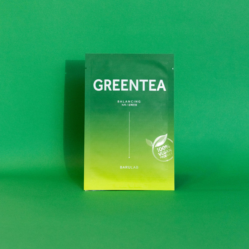 BARULAB THE CLEAN VEGAN Maska wegańska z zieloną herbatą 23 g #2