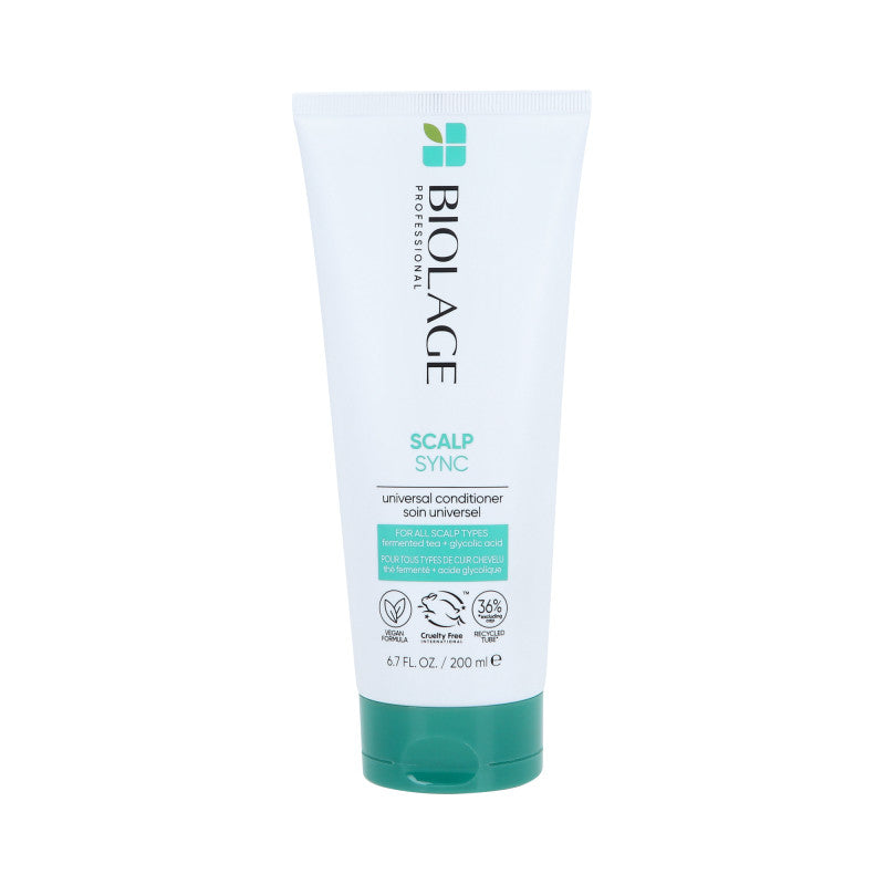 BIOLAGE SCALPSYNC Uniwersalna odżywka do każdego rodzaju włosów i skóry głowy 200 ml