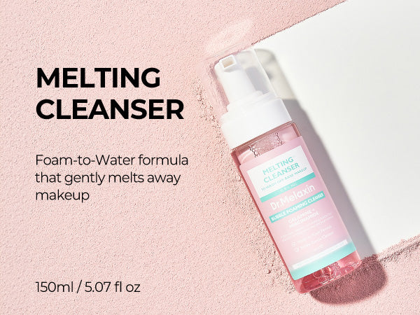 DR.MELAXIN MELTING LINE Nawilżająca pianka oczyszczająca do twarzy 150 ml #9