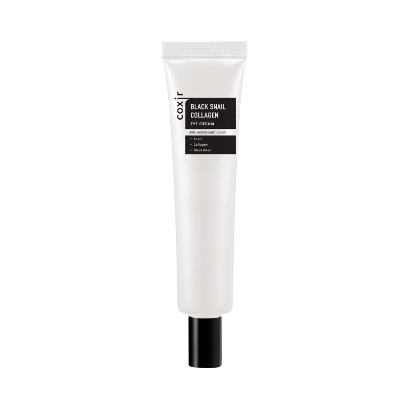 COXIR BLACK SNAIL COLLAGEN LINE Przeciwzmarszczkowy krem pod oczy z mucyną ślimaka i kolagenem 30 ml