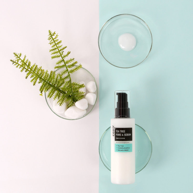 COXIR TEA TREE PORE LINE Nawilżająca emulsja regulująca sebum z ekstraktem z drzewa herbacianego 100 ml #2