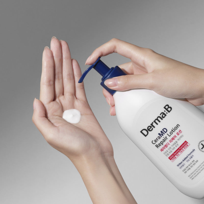 DERMA:B CERAMD Regenerujący balsam nawilżający do skóry wrażliwej 400 ml #2