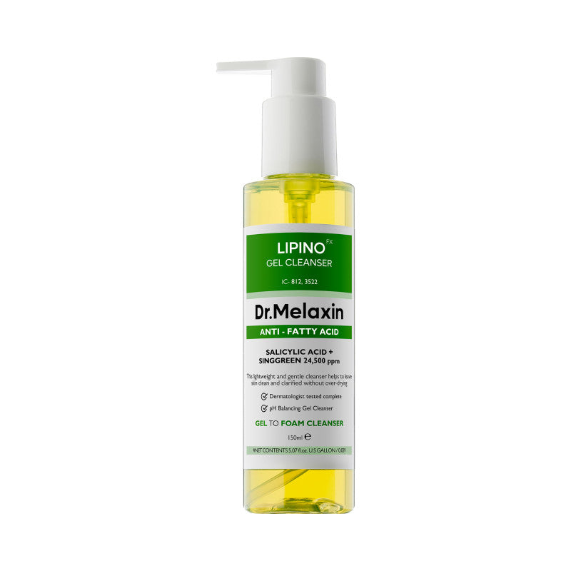 DR.MELAXIN LIPINO LINE Żel oczyszczający do twarzy dla cery tłustej 150 ml