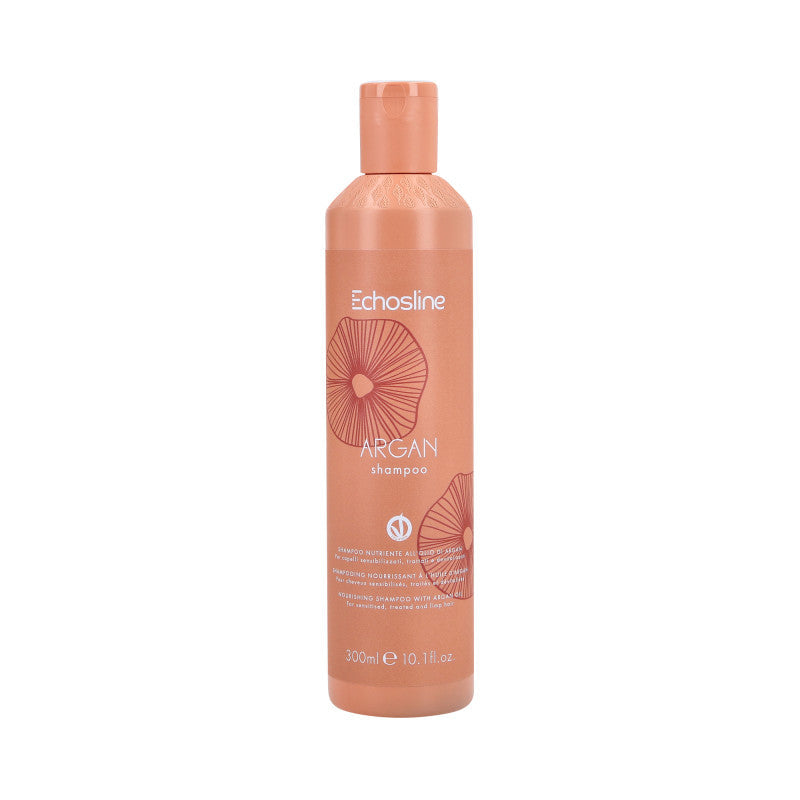 ECHOSLINE ARGAN NOURISHING Wegański szampon arganowy do włosów suchych 300 ml