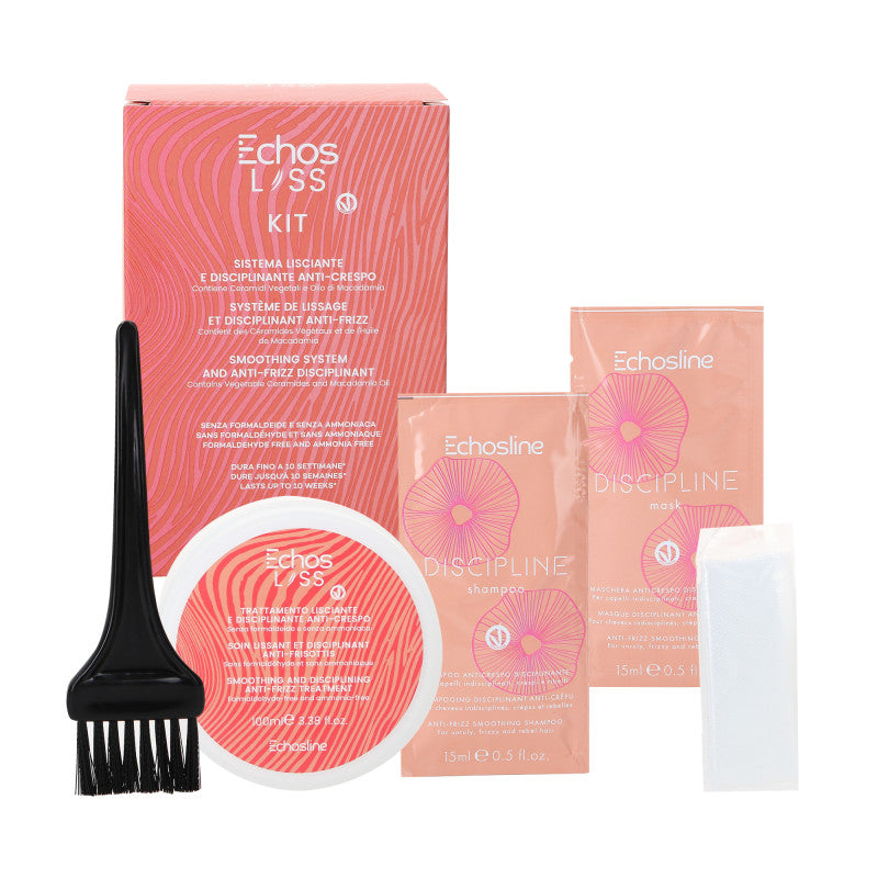 ECHOSLINE EASY LISS KIT Zestaw do trwałego prostowania włosów bez amoniaku