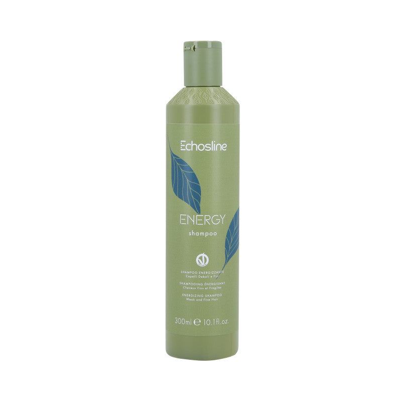 ECHOSLINE ENERGY Wzmacniający szampon do włosów cienkich i słabych 300 ml