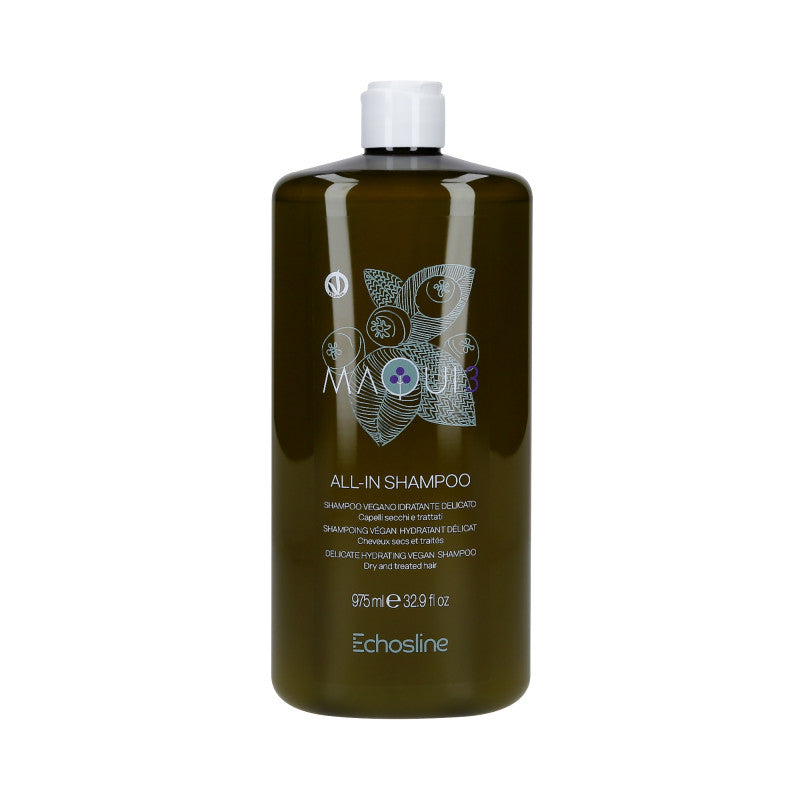 ECHOSLINE MAQUI 3 Szampon nawilżający do włosów suchych i zniszczonych 975 ml