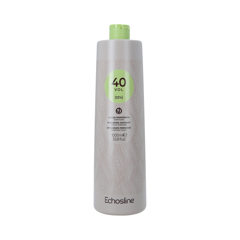 ECHOSLINE OXY 12% 40 VOL Kremowy aktywator do farbowania 1000 ml