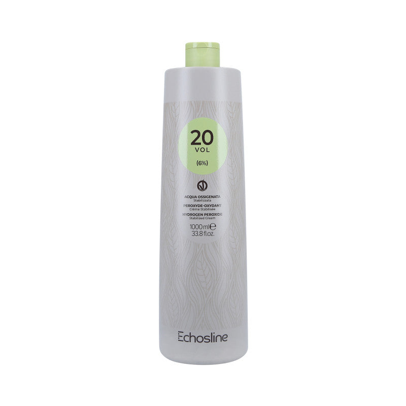 ECHOSLINE OXY 6% 20 VOL Kremowy aktywator do farbowania 1000 ml