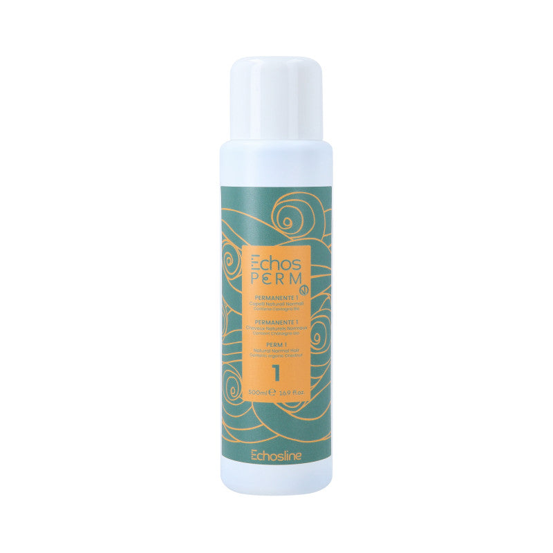 ECHOSLINE PERM Płyn do trwałej ondulacji P1 Włosy naturalne 500 ml