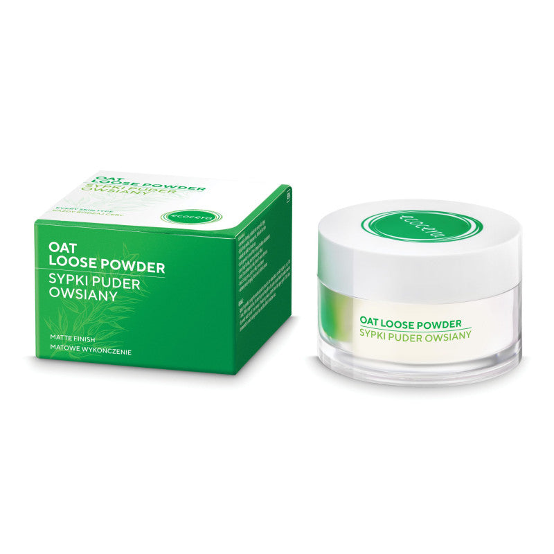 ECOCERA Sypki puder owsiany dla każdego rodzaju skóry 10 g