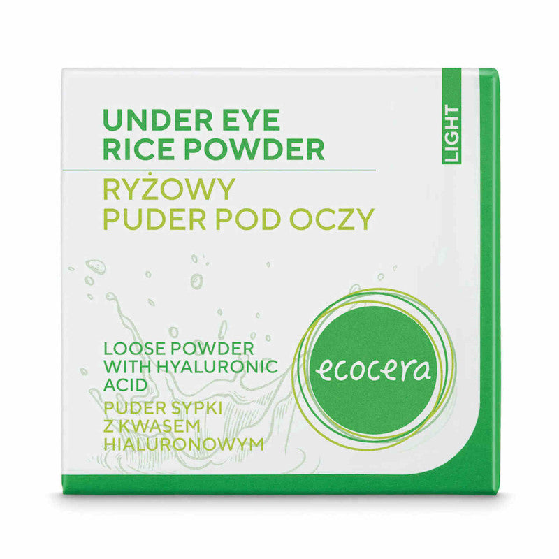 ECOCERA Puder pod oczy ryżowy Light 4 g #2
