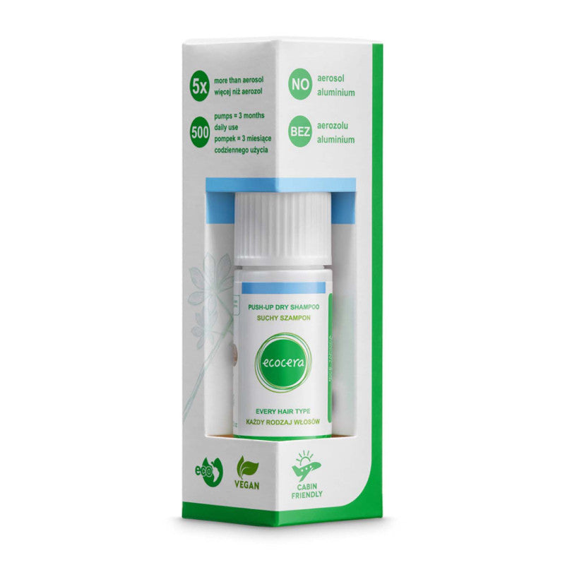 ECOCERA PUSH UP Suchy szampon do każdego rodzaju włosów 15 g