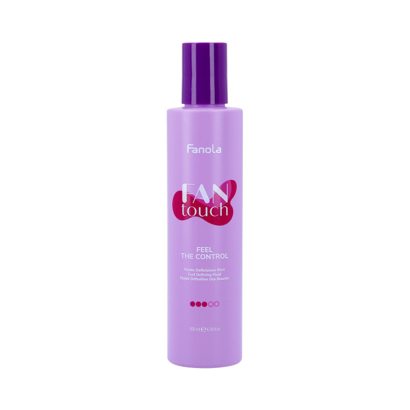 FANOLA FAN TOUCH FEEL THE CONTROL Fluid definiujący loki 200 ml