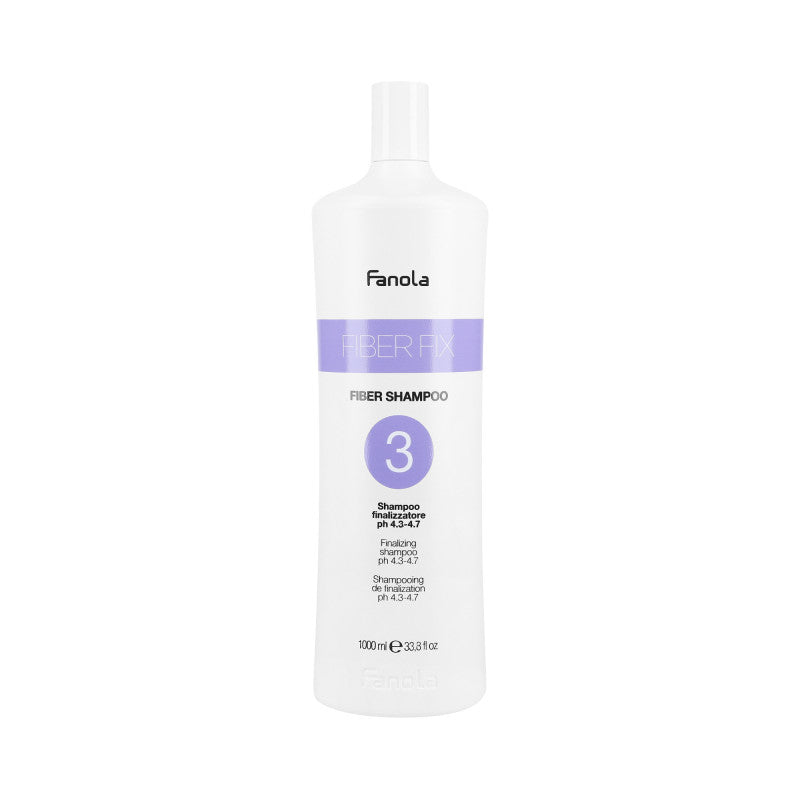 FANOLA FIBER FIX BOND N3 Szampon regenerujący do włosów 1000 ml