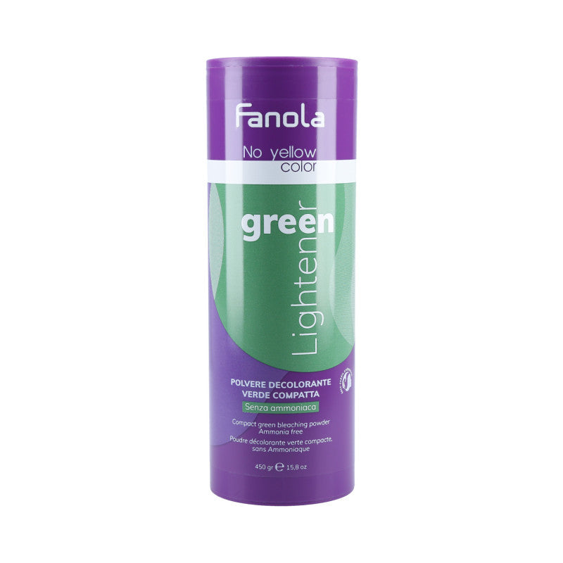 FANOLA NO YELLOW Rozjaśniacz do włosów Green 450 g