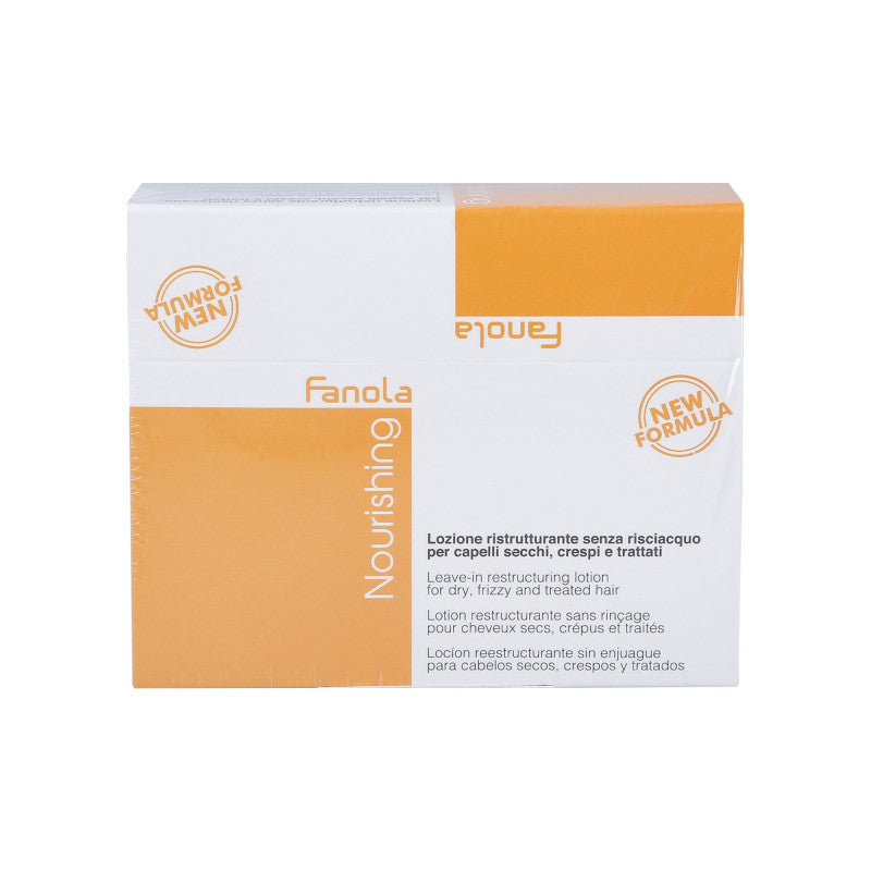 FANOLA Odżywczy balsam do włosów suchych i zniszczonych 12x12 ml