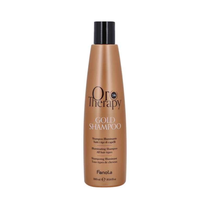 FANOLA ORO THERAPY 24-K GOLD Rozświetlający szampon do włosów 300 ml