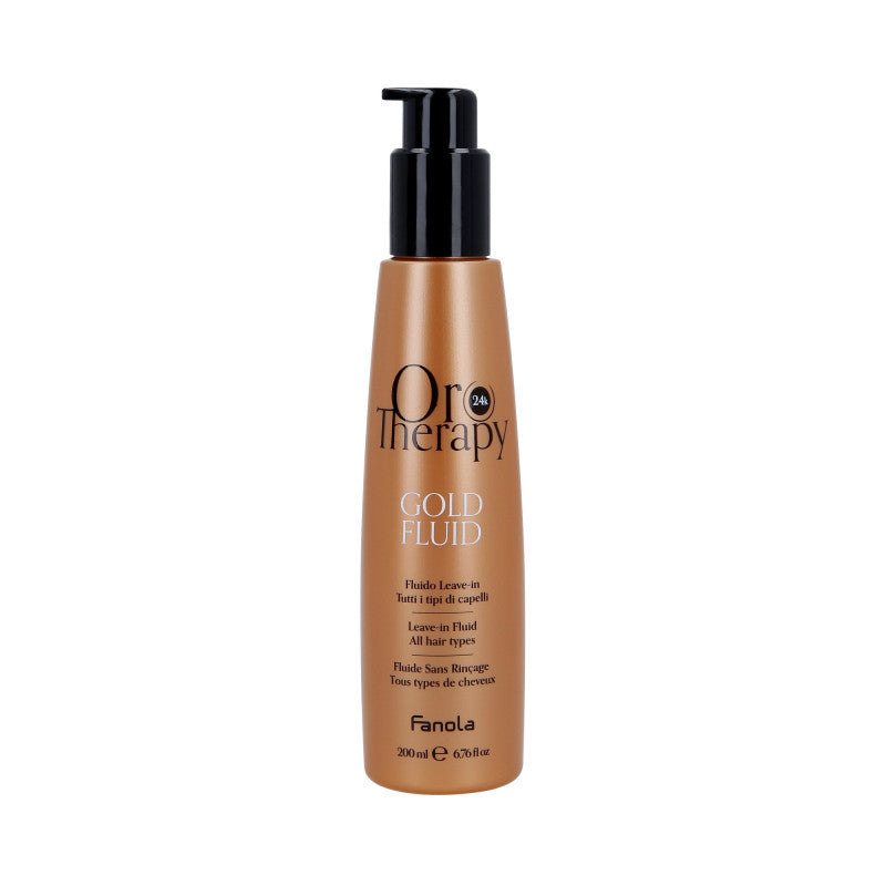 FANOLA ORO THERAPY GOLD Złota odżywka do włosów bez spłukiwania 200 ml