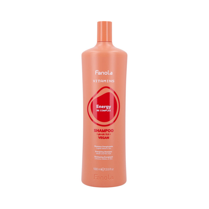 FANOLA VITAMINS ENERGY Energetyzujący szampon przeciw wypadaniu włosów 1000 ml