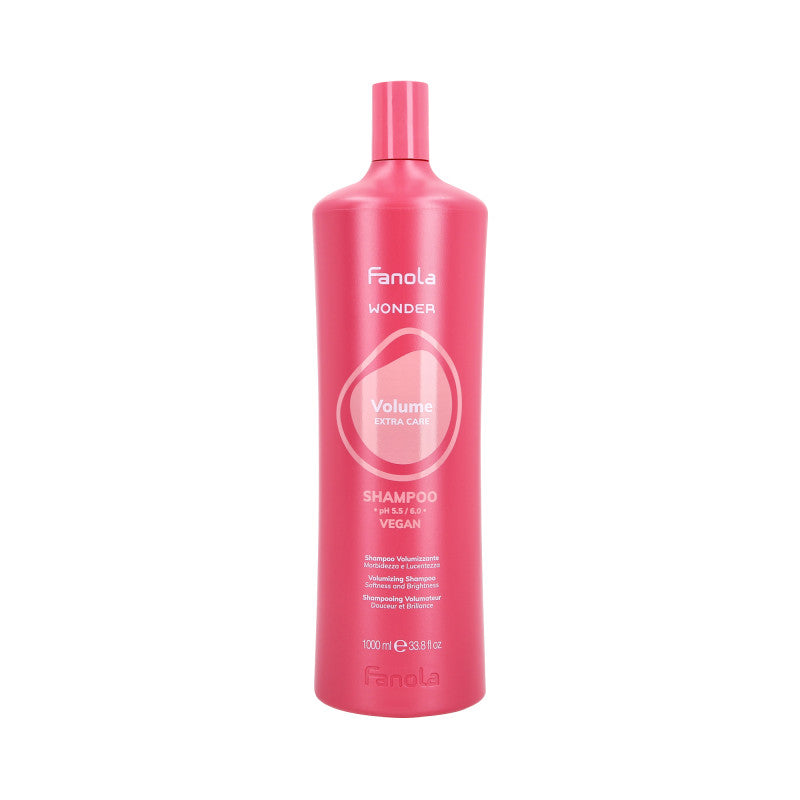 FANOLA WONDER VOLUME EXTRA CARE Szampon do włosów pozbawionych objętości 1000 ml