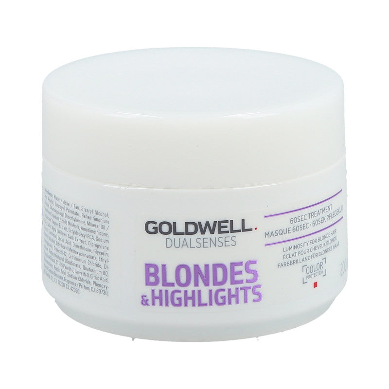 Goldwell DUALSENSES BLONDES & HIGHLIGHTS 60-sekundowa kuracja dla włosów blond 200 ml