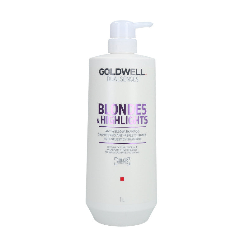 GOLDWELL DUALSENSES BLONDES&HIGHLIGHTS Szampon neutralizujący do włosów blond i z pasemkami 1000 ml