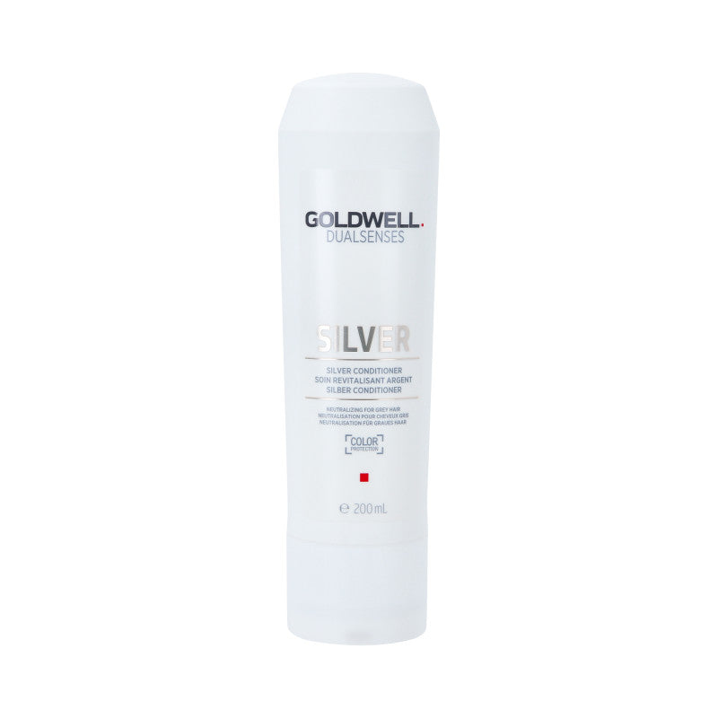 GOLDWELL DUALSENSES SILVER Neutralizująca odżywka do włosów blond i siwych 200 ml