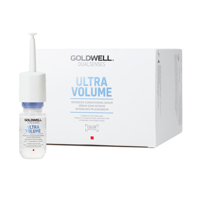 GOLDWELL DUALSENSES ULTRA VOLUME Serum pogrubiające do włosów cienkich i bez objętości  12 x 18 ml