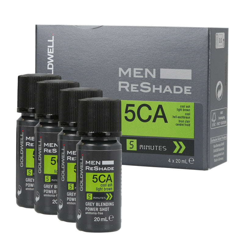 GOLDWELL MEN RE-SHADE Odsiwiacz dla mężczyzn kolor 5CA 4x20 ml